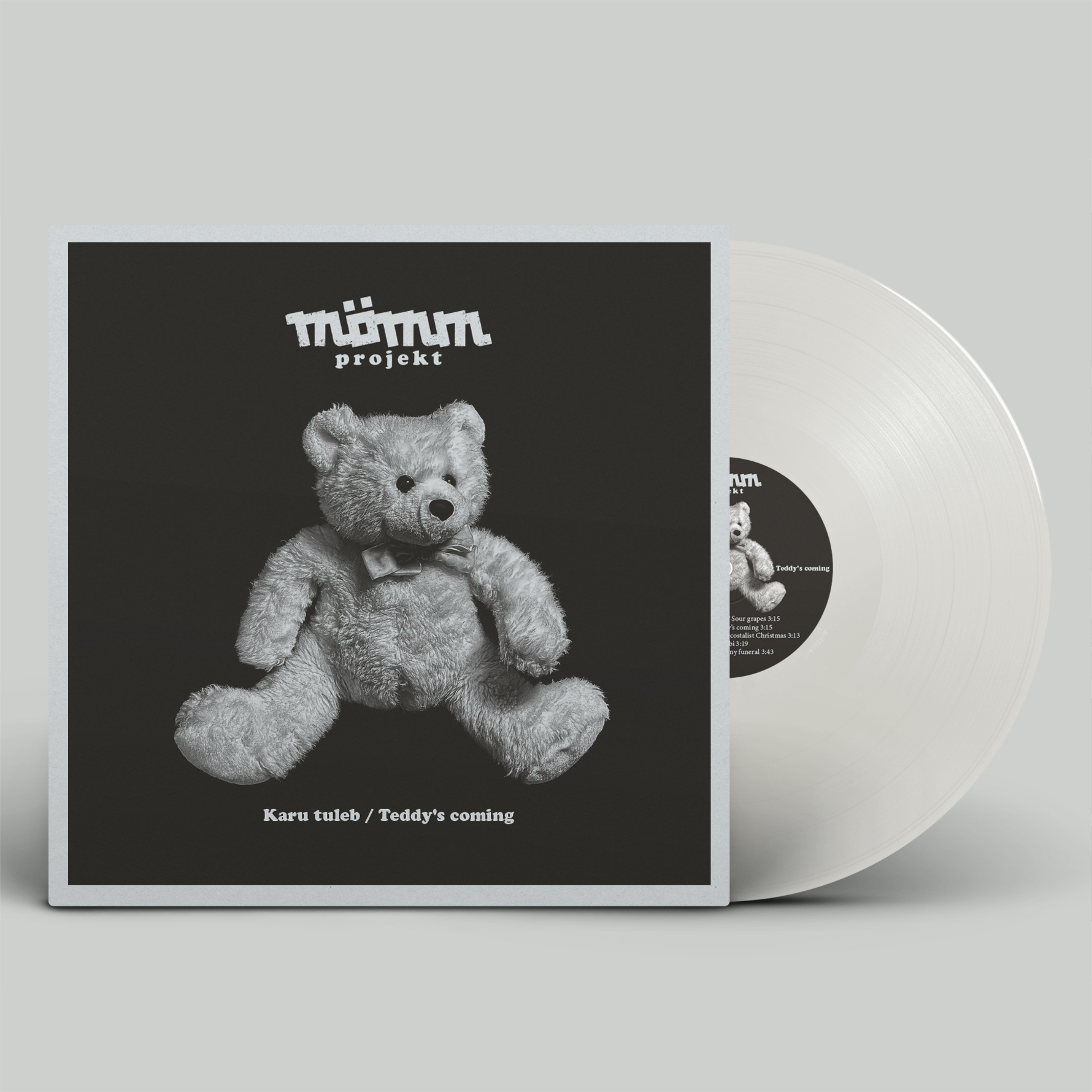 Mömm projekt – Karu tuleb / Teddy’s coming [LP][VALGE][LIMITEERITUD]