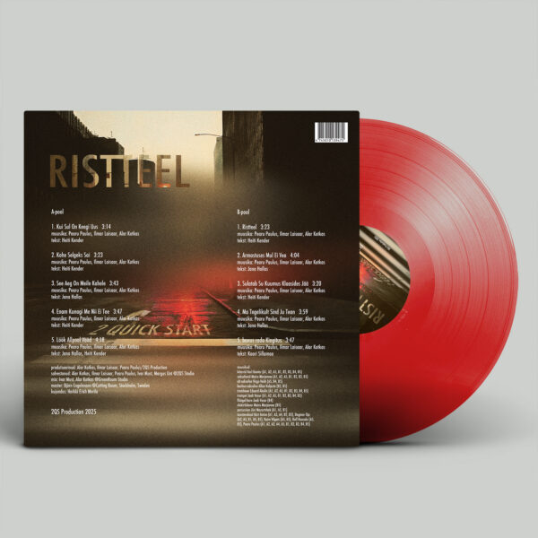 2 QUICK START - RISTTEEL [LP][TRANSLUCENT RED][LIMITEERITUD TIRAAŽ] - Image 2