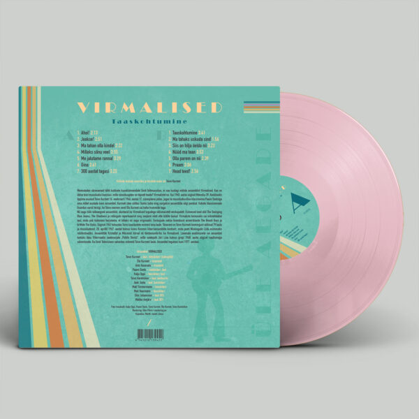 VIRMALISED - TAASKOHTUMINE[LP][ROOSA][LIMITEERITUD TIRAAŽ] - Image 2